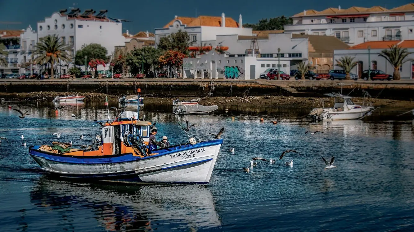 Tavira... aire de service pour nos taxis.